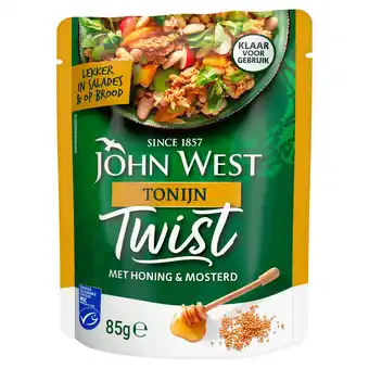 PLUS John West Tonijn Twist Honing & Mosterd aanbieding
