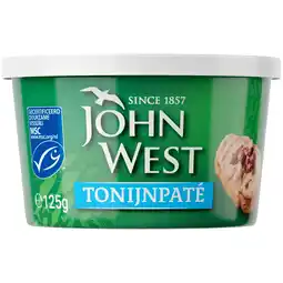 PLUS John West Tonijn Pate MSC aanbieding