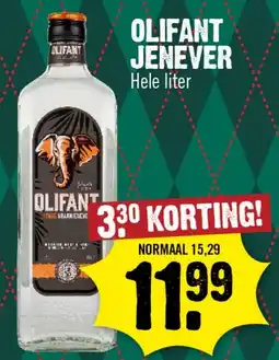 Dirk Olifant Jenever aanbieding