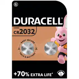 PLUS Duracell CR2032 knoopcel aanbieding