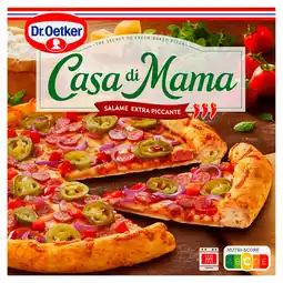 PLUS Dr. Oetker Casa di Mama pizza salame piccante aanbieding