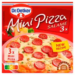 PLUS Dr. Oetker Mini pizza salami aanbieding