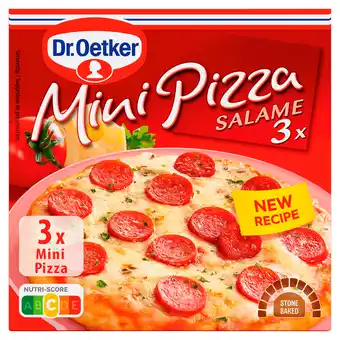 PLUS Dr. Oetker Mini pizza salami aanbieding