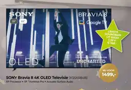 EP Beerepoot SONY Bravia 8 4K OLED Televisie (K55XR84B) aanbieding