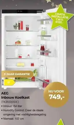 EP Beerepoot AEG Inbouw Koelkast aanbieding