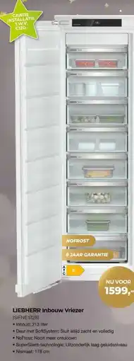 EP Beerepoot LIEBHERR Inbouw Vriezer aanbieding