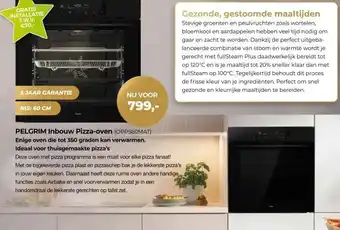 EP Beerepoot PELGRIM Inbouw Pizza-oven (OPP560MAT) aanbieding