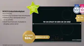 EP Beerepoot BOSCH Inductiekookplaat (PVS731HCIM) aanbieding