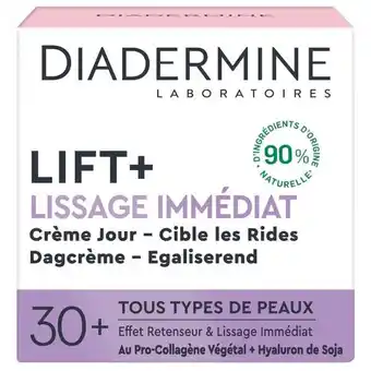 Trekpleister Diadermine Lift+ Direct Effect Dagcrème aanbieding