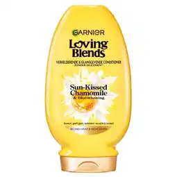 Trekpleister Garnier Loving Blends Sun-Kissed Chamomile & Bloemenhoning Verhelderende & Glansgevende Conditioner aanbieding