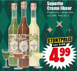 Dirk Saporito Crema Likeur aanbieding