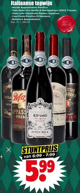 Dirk Italiaanse topwijn aanbieding