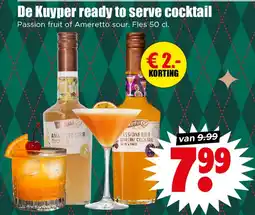 Dirk De Kuyper ready to serve cocktail aanbieding