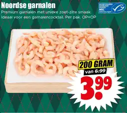 Dirk Noordse garnalen aanbieding