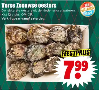 Dirk Verse Zeeuwse Oesters aanbieding