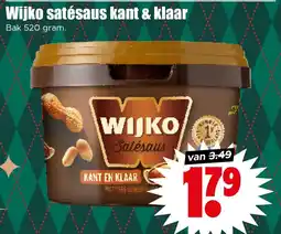 Dirk Wijko satésaus kant & klaar aanbieding