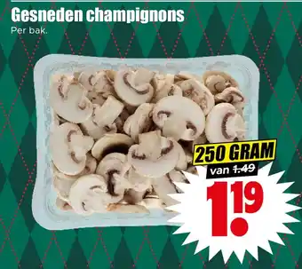 Dirk Gesneden champignons aanbieding