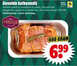 Dirk Gevulde kalkoendij aanbieding