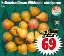 Dirk Hollandse Gieser Wildeman stoofperen aanbieding