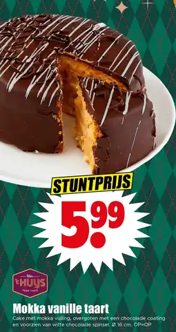Dirk Mokka vanille taart aanbieding