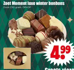 Dirk Zoet Moment luxe winter bonbons aanbieding