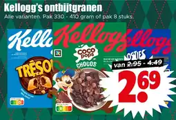 Dirk Kellogg's ontbijtgranen aanbieding