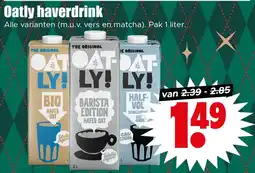 Dirk Oatly haverdrink aanbieding