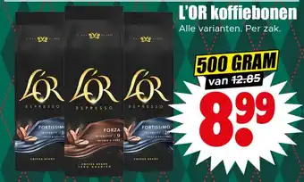 Dirk L'OR koffiebonen aanbieding