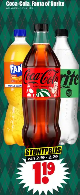Dirk Coca-Cola, Fanta of Sprite aanbieding