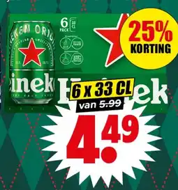 Dirk Heineken Pils aanbieding