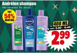 Dirk Andrélon shampoo aanbieding