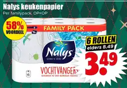 Dirk Nalys keukenpapier aanbieding