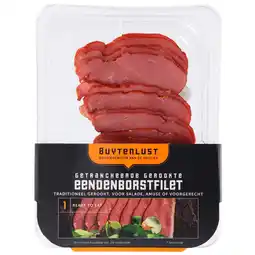 Dirk Buytenlust Gerookte eendenborstfilet getrancheerd aanbieding