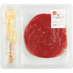 Dirk 1 de Beste Carpaccio pijnboompitten kaas en olie aanbieding