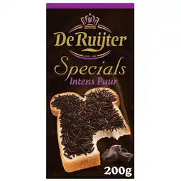 Dirk De Ruijter Chocoladehagel specials intens puur aanbieding