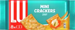Dirk Lu Mini crackers zout aanbieding
