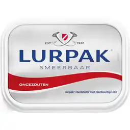 Dirk Lurpak Smeerbare boter ongezouten aanbieding
