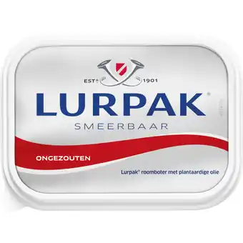 Dirk Lurpak Smeerbare boter ongezouten aanbieding