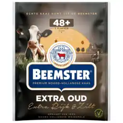 Dirk Beemster Kaas extra oud 48+ plakken aanbieding