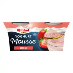 Dirk Almhof Yoghurt mousse aardbei 2 st aanbieding