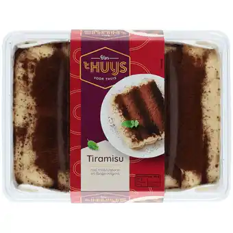 Dirk Van 't Huijs Tiramisu aanbieding