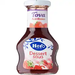 Dirk Hero Tova dessertsaus aardbeien aanbieding