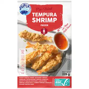 Dirk Super choice Tempura shrimps met chilisaus aanbieding