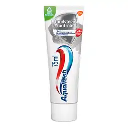 Dirk Aquafresh Tandpasta tandsteen controle aanbieding