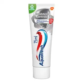 Dirk Aquafresh Tandpasta tandsteen controle aanbieding