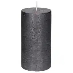 Dirk Rustiek kaars metallic 13 cm aanbieding