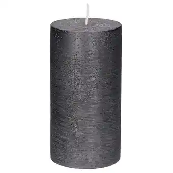 Dirk Rustiek kaars metallic 13 cm aanbieding