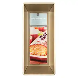 Dirk Cake bakvorm 26x11.8x7.5cm goud aanbieding