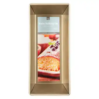 Dirk Cake bakvorm 26x11.8x7.5cm goud aanbieding