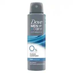 Plein.nl 2+1 gratis: Dove Deodorant Men+ Care 0% Clean aanbieding